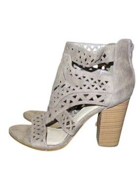 Fergalicious Fergie Vellum Cut Out Vegan Micro Suede Back Zip Ankle Chelsea Boot